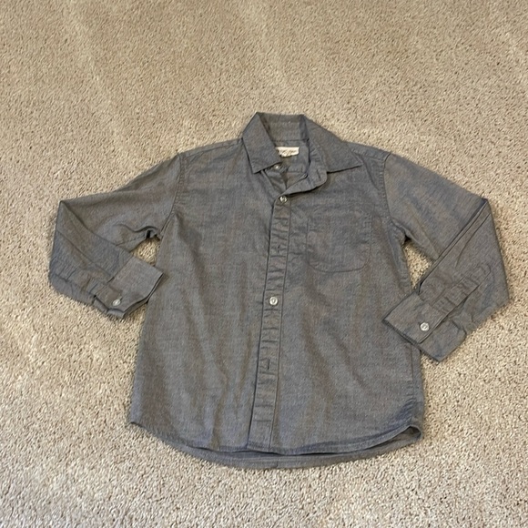 Appaman Gray button down shirt size 6 - Picture 2 of 6